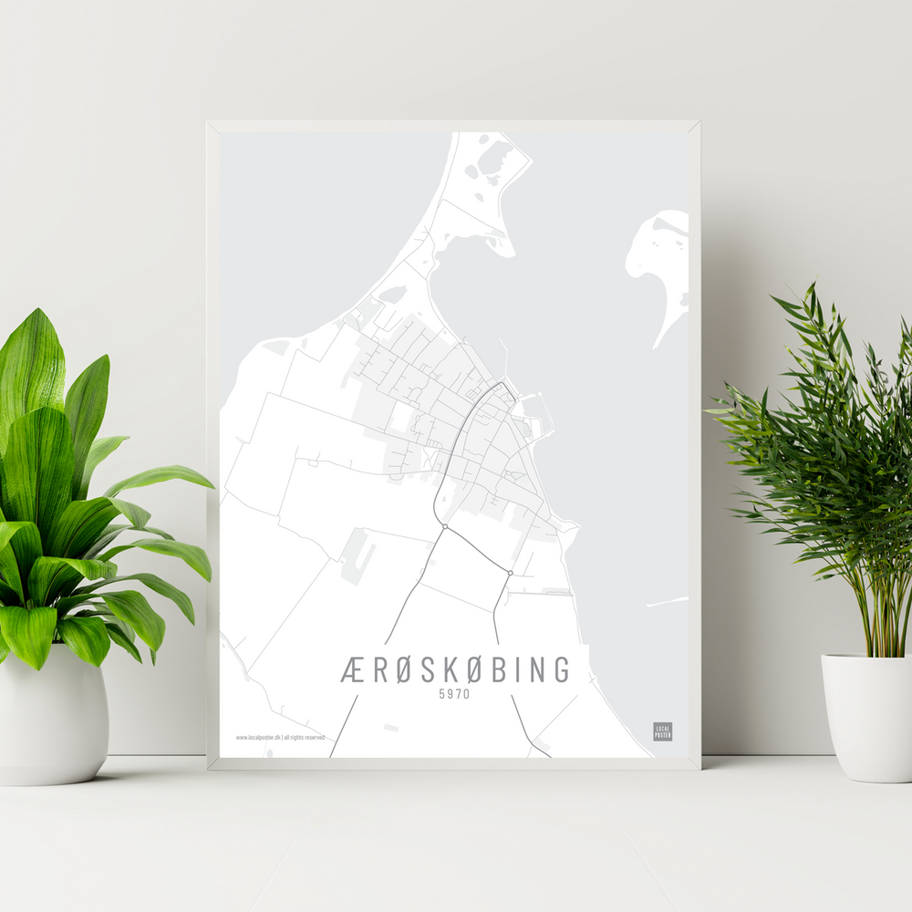 Ærøskøbing by plakat local poster