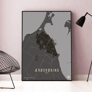 Ærøskøbing by plakat local poster