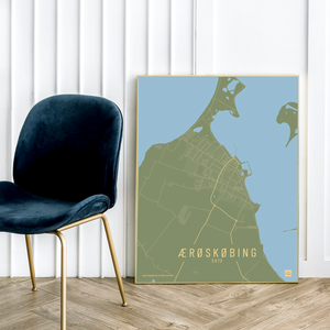 Ærøskøbing by plakat local poster