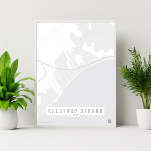 Kelstrup Strand by plakat local poster