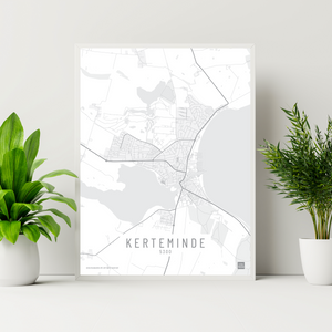 Kerteminde by plakat local poster