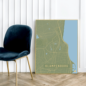 Klampenborg by plakat local poster