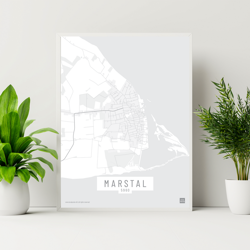 Marstal by plakat local poster