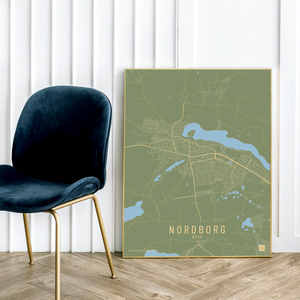 Nordborg by plakat local poster