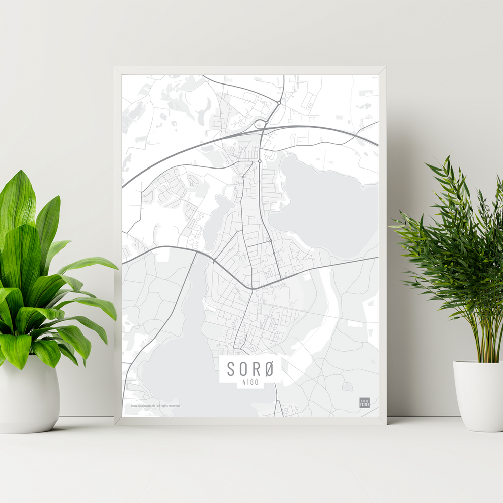 sorø by plakat local poster