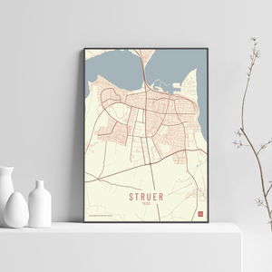 Struer by plakat local poster