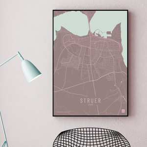 Struer by plakat local poster