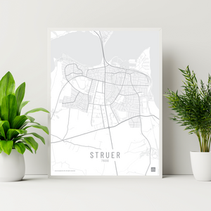 Struer by plakat local poster