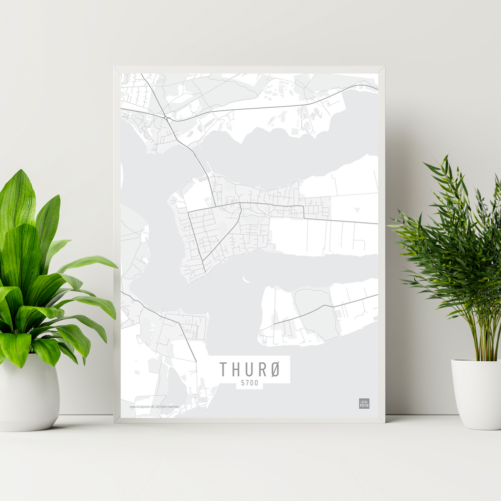 Thurø by plakat local poster